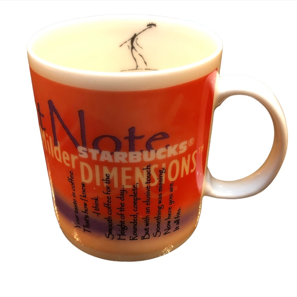 Starbucks Light Note Coffee Cup